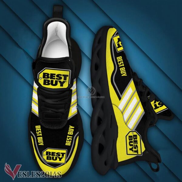 Best Buy Logo Custom Shoes Style 3, Best Running Shoes For Fans - Vesles2014S