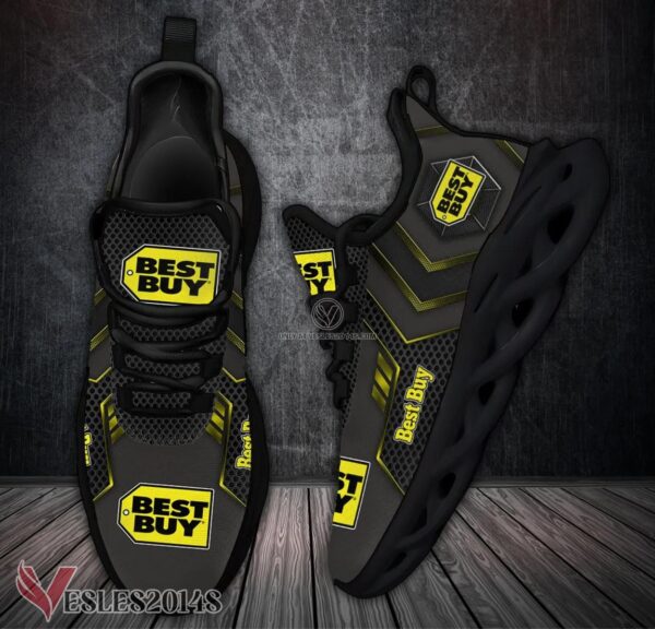 Best Buy Logo Custom Shoes Style 5, Best Running Shoes For Fans - Vesles2014S