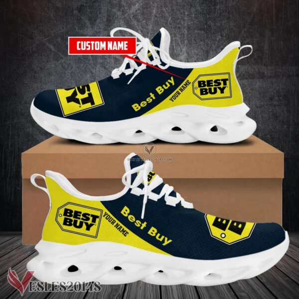 Best Buy Logo Custom Shoes Style 8, Best Running Shoes For Fans - Vesles2014S 1