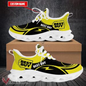 Best Buy Logo Custom Shoes Style 9, Best Running Shoes For Fans - Vesles2014S 1