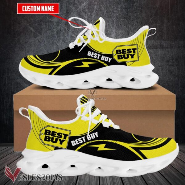 Best Buy Logo Custom Shoes Style 9, Best Running Shoes For Fans - Vesles2014S 1