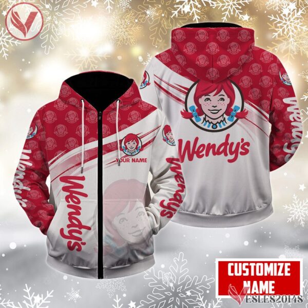 Best Christmas Gifts For Wendy's Uniform Custom Clothes, Unique Gifts For Employee - Vesles2014s 1