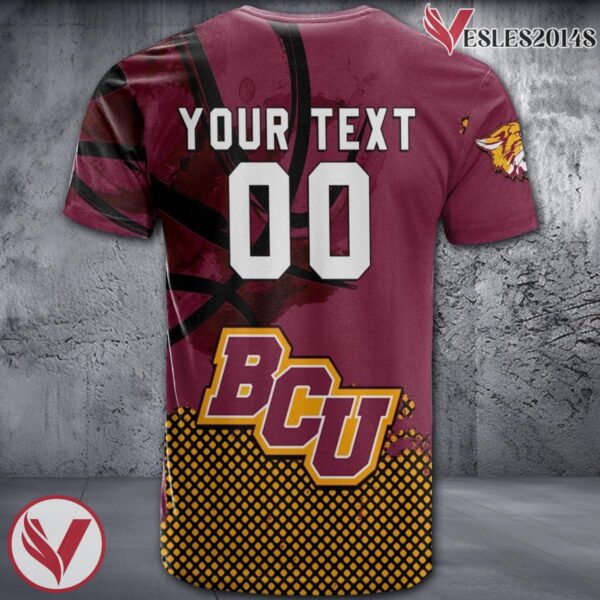Bethune-Cookman Wildcats Basketball Grunge Pattern Unique Personalized T Shirts - Vesles2014S 1