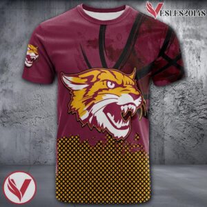Bethune-Cookman Wildcats Basketball Grunge Pattern Unique Personalized T Shirts - Vesles2014S