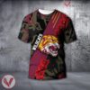 Bethune-Cookman Wildcats NCAA With Red Poppy Flower 3D Shirt, Unique Gift For Fans - Vesles2014S