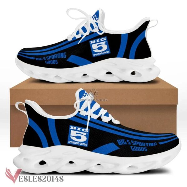 Big 5 Sporting Goods Logo Custom Shoes, Best Running Shoes For Fans - Vesles2014S 1