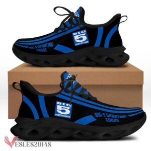 Big 5 Sporting Goods Logo Custom Shoes, Best Running Shoes For Fans - Vesles2014S