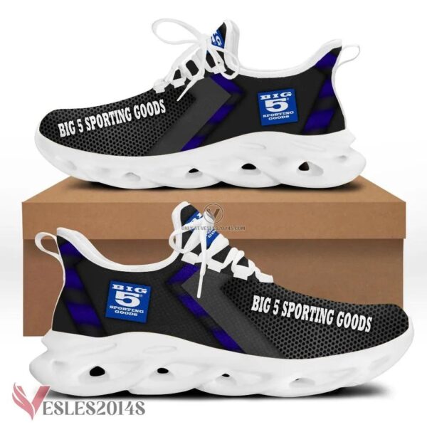 Big 5 Sporting Goods Logo Custom Shoes Style 2, Best Running Shoes For Fans - Vesles2014S