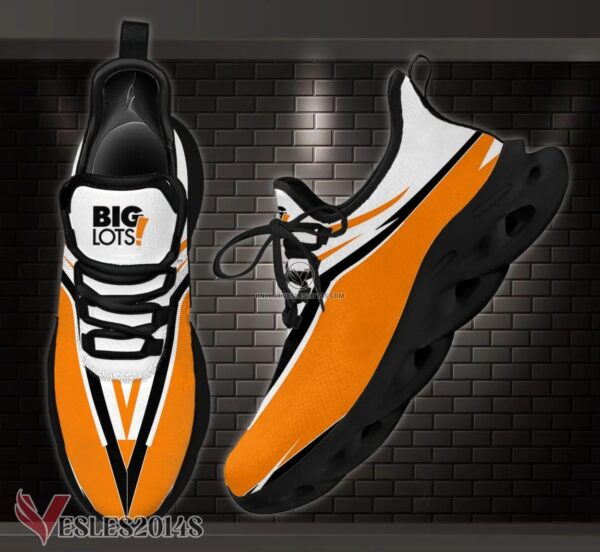 Big Lots Logo Custom Shoes Style 2, Best Running Shoes For Fans - Vesles2014S