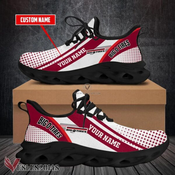 Big O Tires Logo Custom Shoes, Best Running Shoes For Fans - Vesles2014S