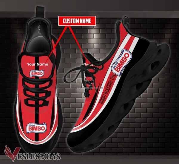 Bimbo Bakeries Usa Logo Custom Shoes Style 6, Best Running Shoes For Fans - Vesles2014S