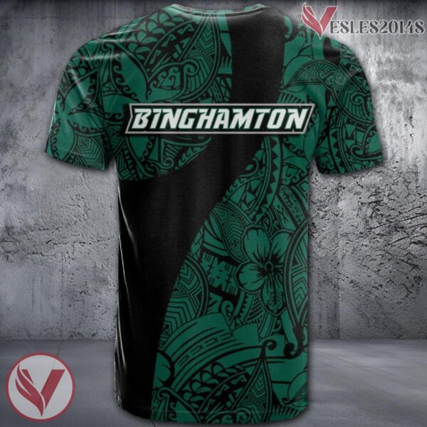 Binghamton Bearcats Polynesian Pattern Shirt, Unique Sport Gifts For Fans - Vesles2014s 1