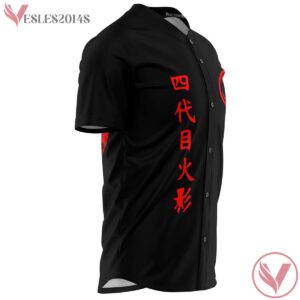 Black Minato Namikaze clan custom jersey - Vesles2014s 3