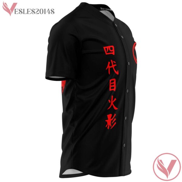 Black Minato Namikaze clan custom jersey - Vesles2014s 3