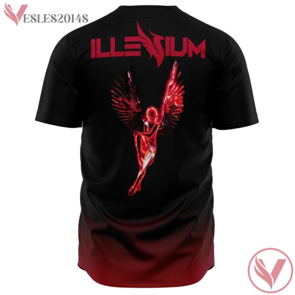 Black Red Sublimated Angel Illenium Jersey - Vesles2014s 1