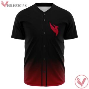 Black Red Sublimated Angel Illenium Jersey - Vesles2014s