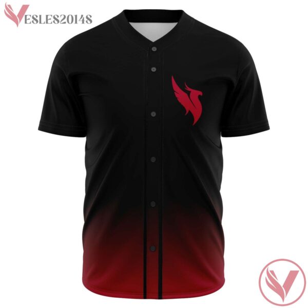 Black Red Sublimated Angel Illenium Jersey - Vesles2014s