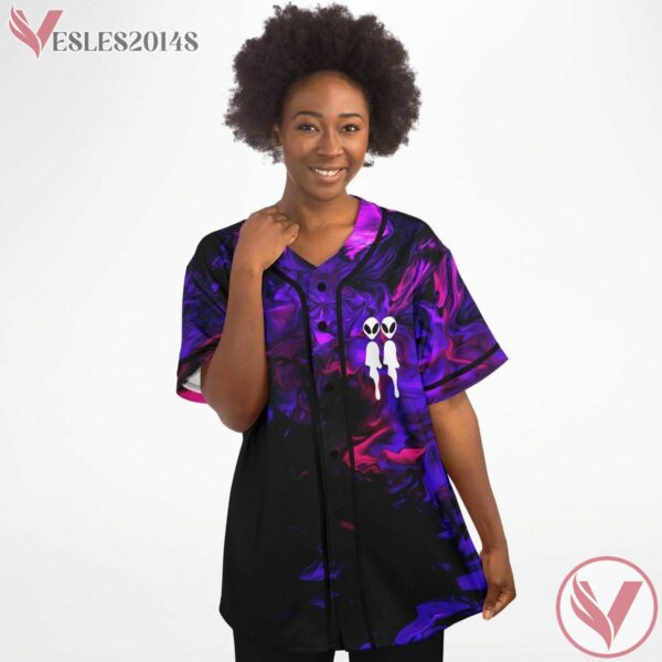 Blue And Black Abstract Pinkston Custom Jersey - Vesles2014s 1