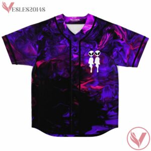 Blue And Black Abstract Pinkston Custom Jersey - Vesles2014s