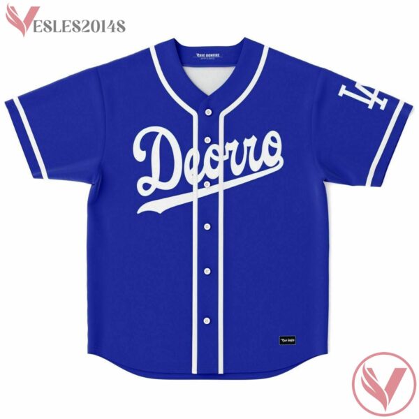 Blue Deorro panda Baseball Jersey - Vesles2014s