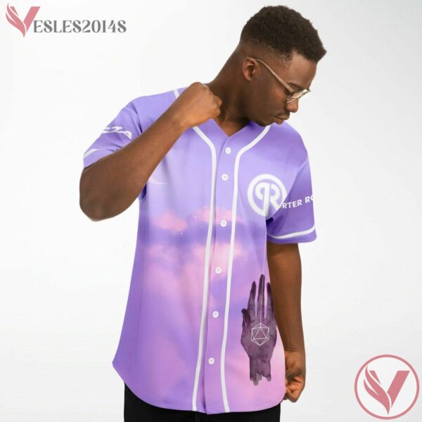 Blue Purple Gradient Dreamy Sky Ryan Wood Custom Jersey - Vesles2014s 2