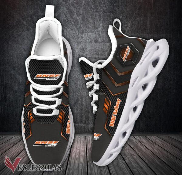 Bnsf Railway Logo Custom Shoes Style 1, Best Running Shoes For Fans - Vesles2014S 1