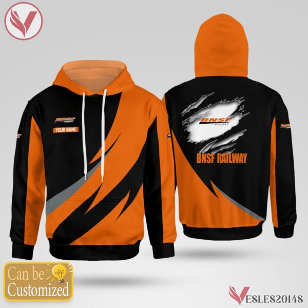 Bnsf Railway Uniform Custom Clothes Style 5, Unique Gifts For Employee - Vesles2014s