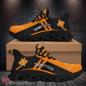 Boost Mobile Logo Custom Shoes Style 1, Best Running Shoes For Fans - Vesles2014S