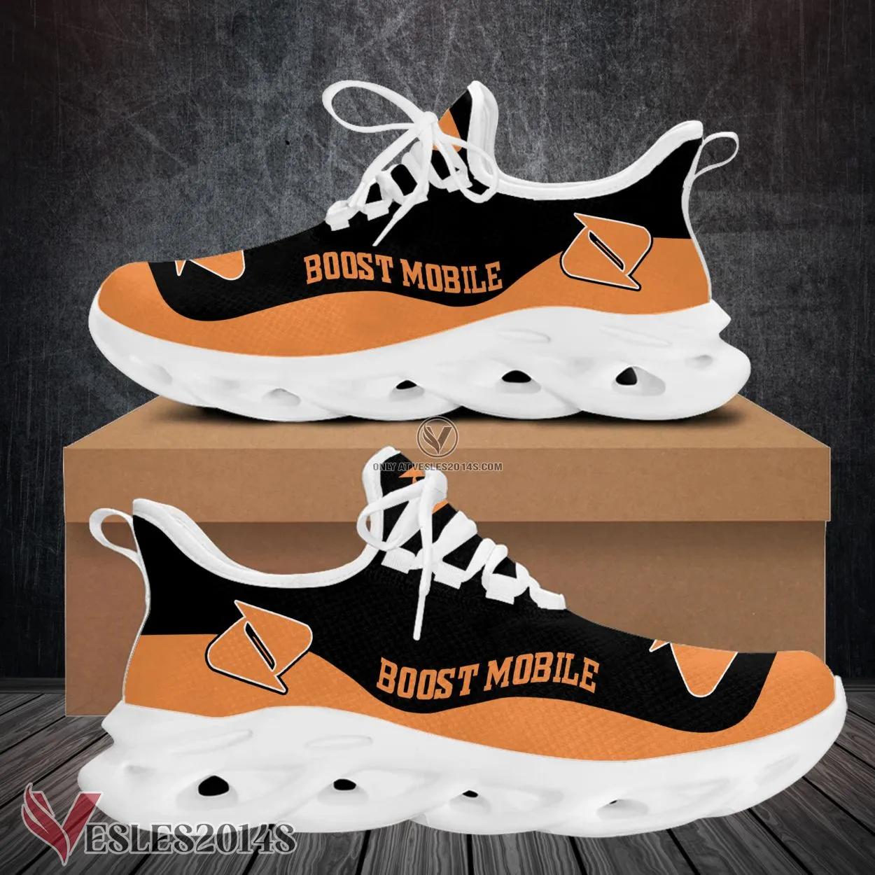 Boost Mobile Logo Custom Shoes Style 3, Best Running Shoes For Fans - Vesles2014S 1