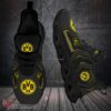 Borussia Dortmund Logo Custom Shoes, Best Running Shoes For Fans - Vesles2014S