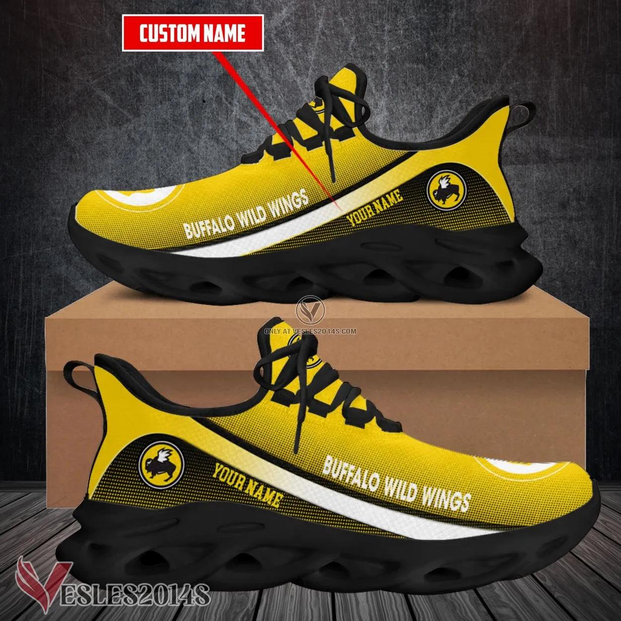 Buffalo Wild Wings Logo Custom Shoes Style 5, Best Running Shoes For Fans - Vesles2014S