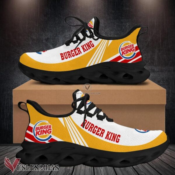 Burger King Logo Custom Shoes, Best Running Shoes For Fans - Vesles2014S