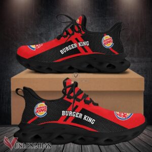 Burger King Logo Custom Shoes, Best Running Shoes For Fans - Vesles2014S