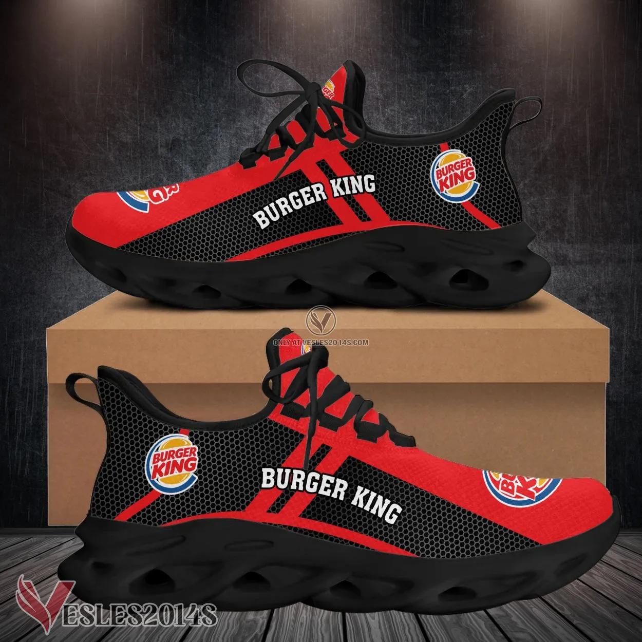 Burger King Logo Custom Shoes, Best Running Shoes For Fans - Vesles2014S
