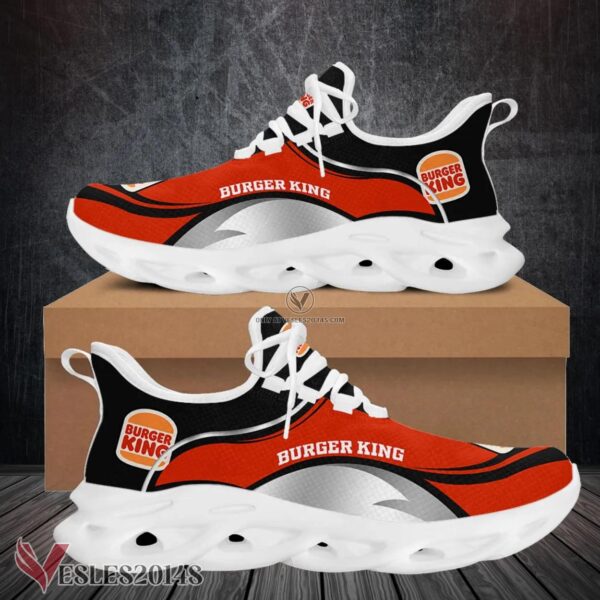 Burger King Logo Custom Shoes Style 1, Best Running Shoes For Fans - Vesles2014S 1