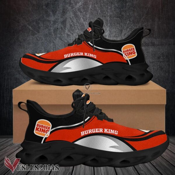 Burger King Logo Custom Shoes Style 1, Best Running Shoes For Fans - Vesles2014S