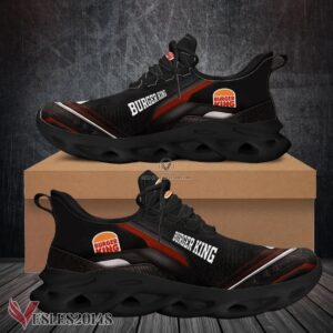 Burger King Logo Custom Shoes Style 2, Best Running Shoes For Fans - Vesles2014S