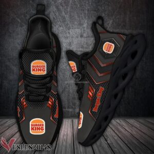 Burger King Logo Custom Shoes Style 2, Best Running Shoes For Fans - Vesles2014S