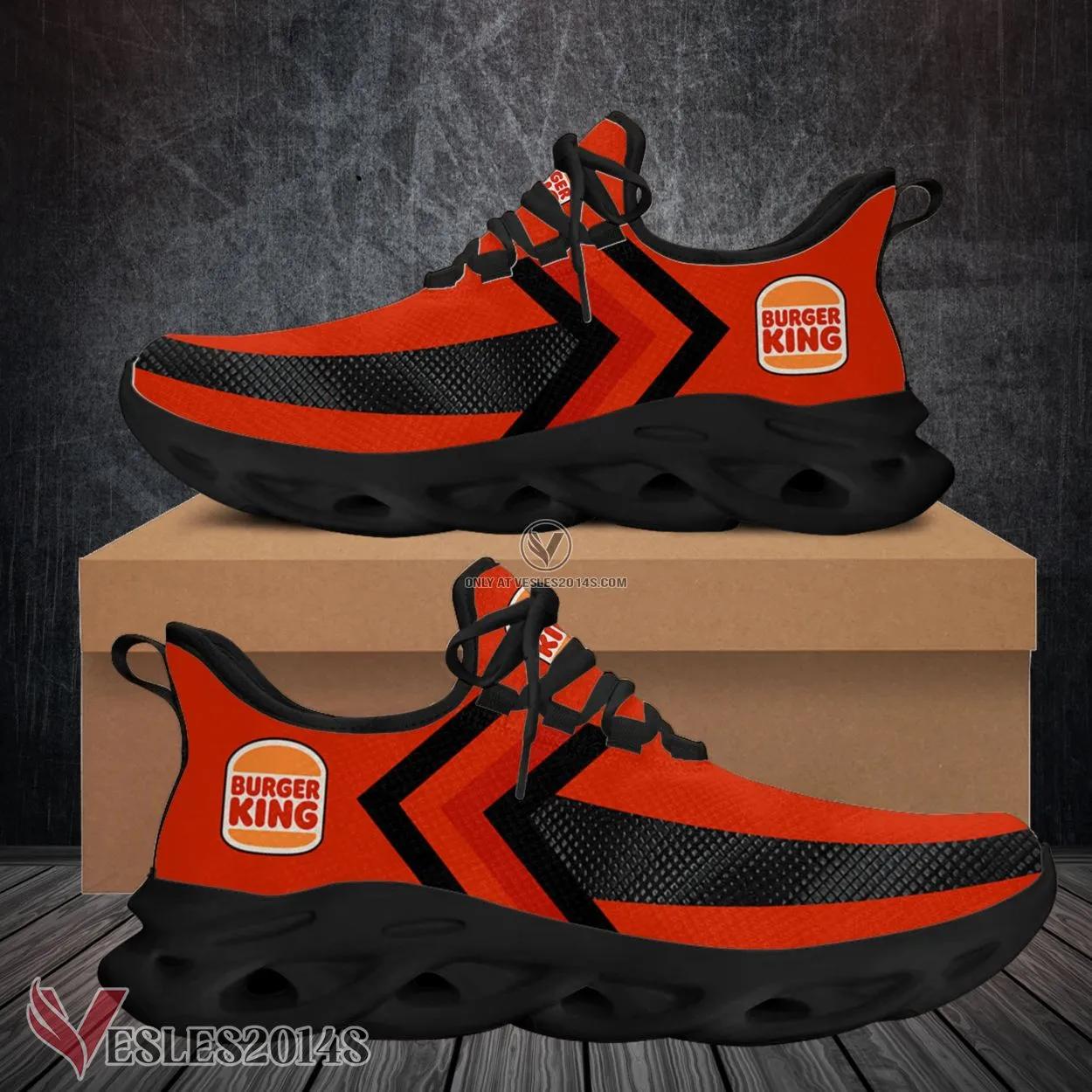 Burger King Logo Custom Shoes Style 8, Best Running Shoes For Fans - Vesles2014S