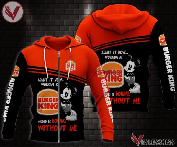 Burger King Uniform Custom Clothes Style 1, Unique Gifts For Employee - Vesles2014s 1