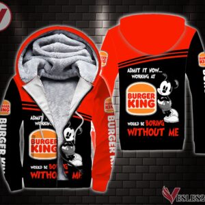 Burger King Uniform Custom Clothes Style 1, Unique Gifts For Employee - Vesles2014s 2