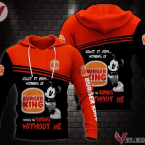 Burger King Uniform Custom Clothes Style 1, Unique Gifts For Employee - Vesles2014s