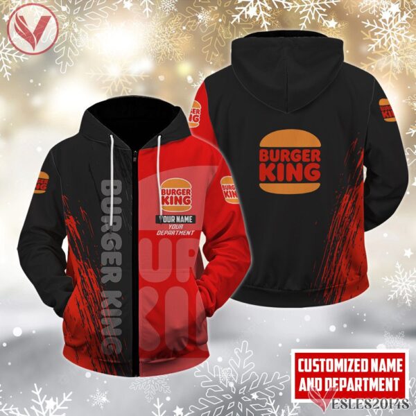 Burger King Uniform Custom Clothes Style 13, Unique Gifts For Employee - Vesles2014s 1