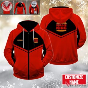 Burger King Uniform Custom Clothes Style 20, Unique Gifts For Employee - Vesles2014s