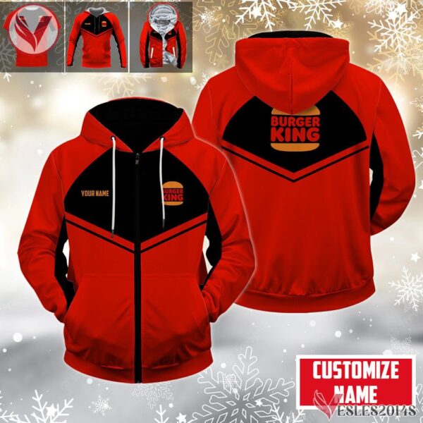 Burger King Uniform Custom Clothes Style 20, Unique Gifts For Employee - Vesles2014s