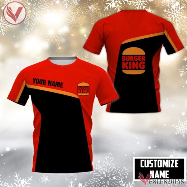 Burger King Uniform Custom Clothes Style 25, Unique Gifts For Employee - Vesles2014s 3