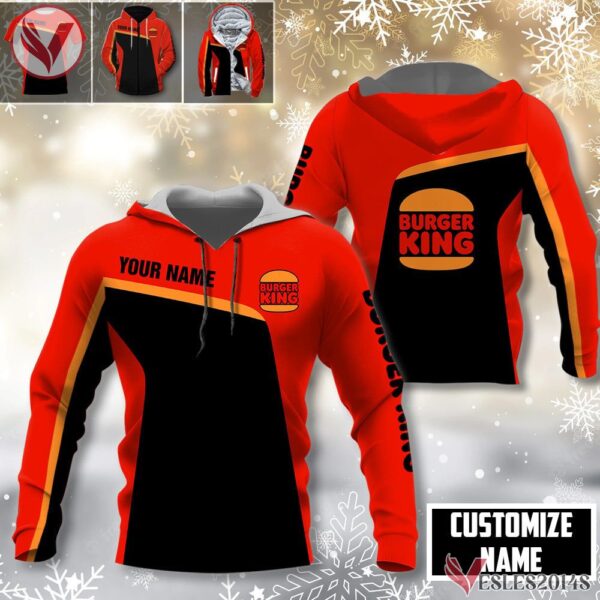 Burger King Uniform Custom Clothes Style 25, Unique Gifts For Employee - Vesles2014s