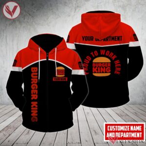 Burger King Uniform Custom Clothes Style 30, Unique Gifts For Employee - Vesles2014s 1