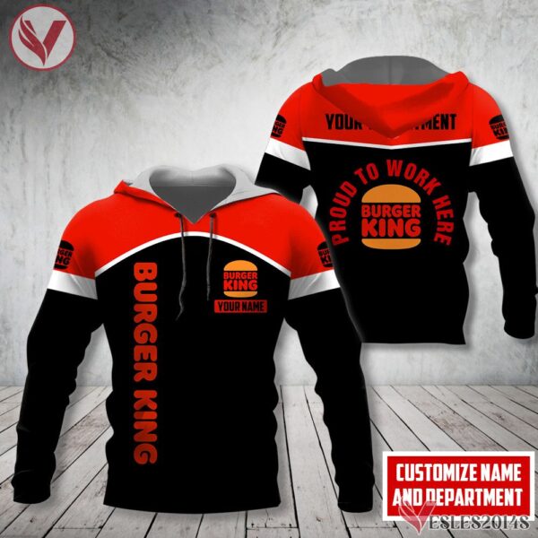 Burger King Uniform Custom Clothes Style 30, Unique Gifts For Employee - Vesles2014s 3