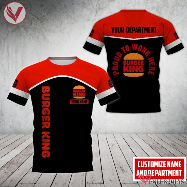 Burger King Uniform Custom Clothes Style 30, Unique Gifts For Employee - Vesles2014s 4